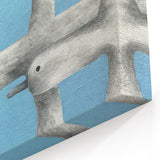 Elegant Crane Wall Art – Graceful Crane Decor on Canvas & Acrylic Print