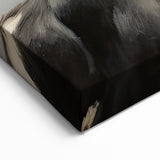 Expressive Cow Wall Art - Lively Cow Canvas for Farmhouse Decor