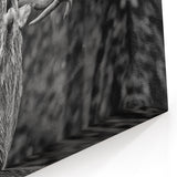 Majestic Deer Wall Art - Rustic Woodland Decor - Deer Canvas Art Print