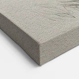 Elegant Crane Wall Art – Detailed Black and White Crane Illustration