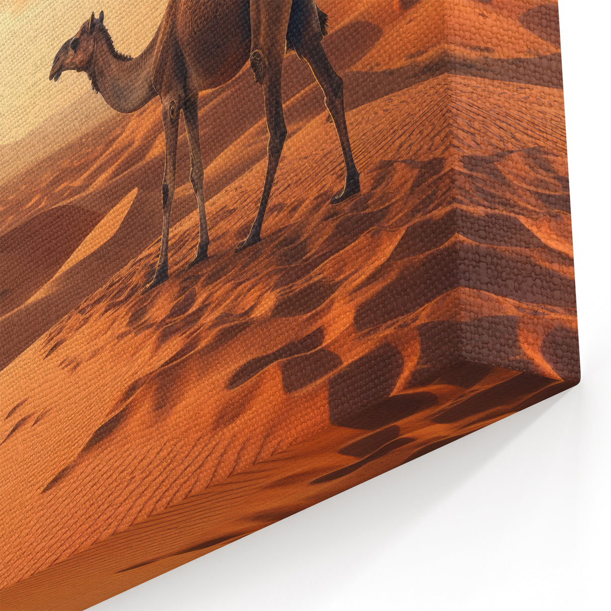 Majestic Camel Wall Art - Desert Serenity Camel Canvas & Prints