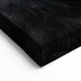 Bold Monochrome Buffalo Art - Black and White Bison Canvas Print