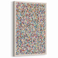 Vibrant Abstract Spots Canvas Art - Colorful Splatter Design