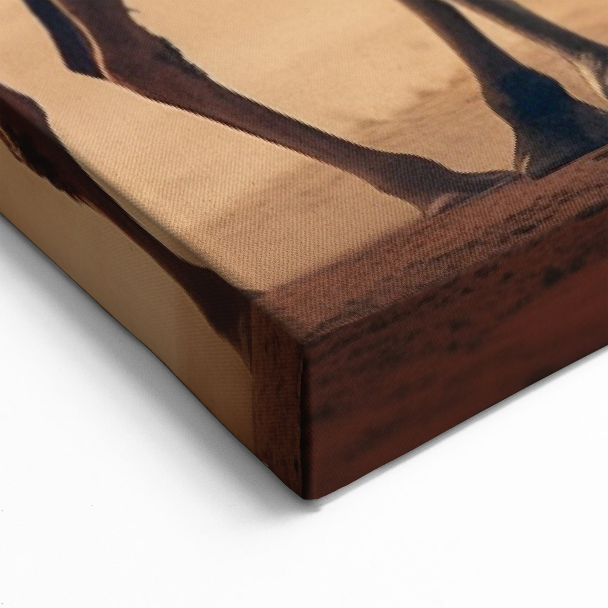 Serene Camel Wall Art - Golden Desert Camel Canvas & Framed Prints