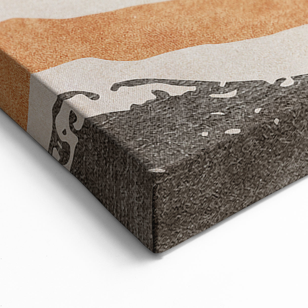 Contemporary Strokes and Lines Abstract Art - Geometric Canvas Print