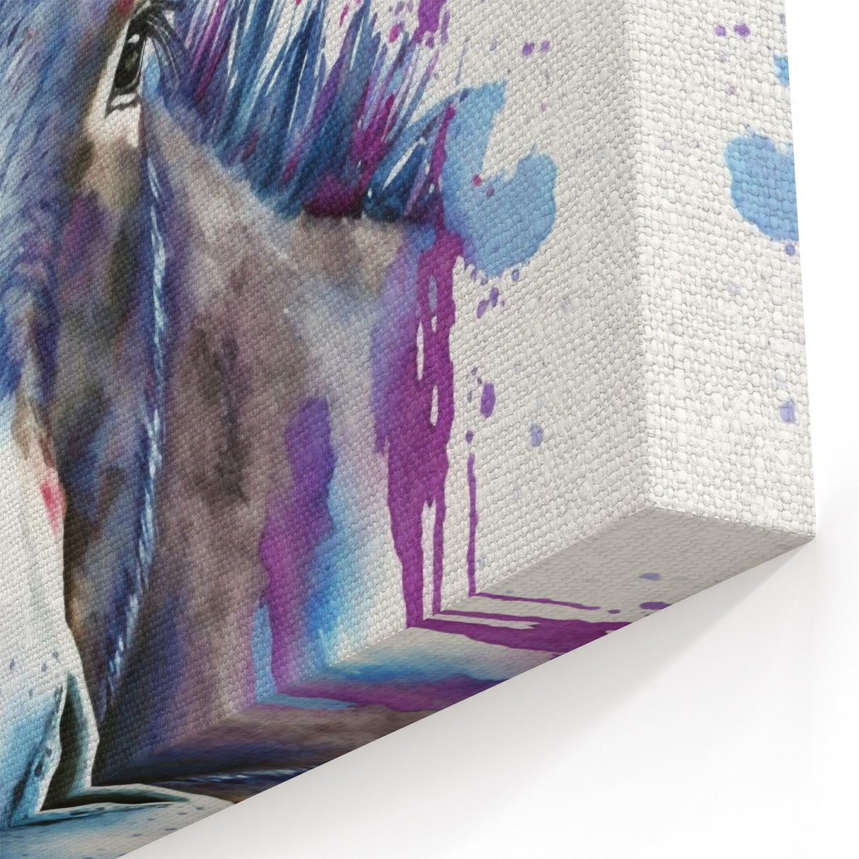 Charming Donkey Wall Art - Rustic Canvas Print & Farmhouse Decor