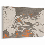 Dynamic Strokes and Lines Abstract Art - Geometric Canvas Print