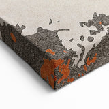 Dynamic Strokes and Lines Abstract Art - Geometric Canvas Print