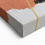 Elegant Strokes and Lines Abstract Art - Modern Geometric Canvas