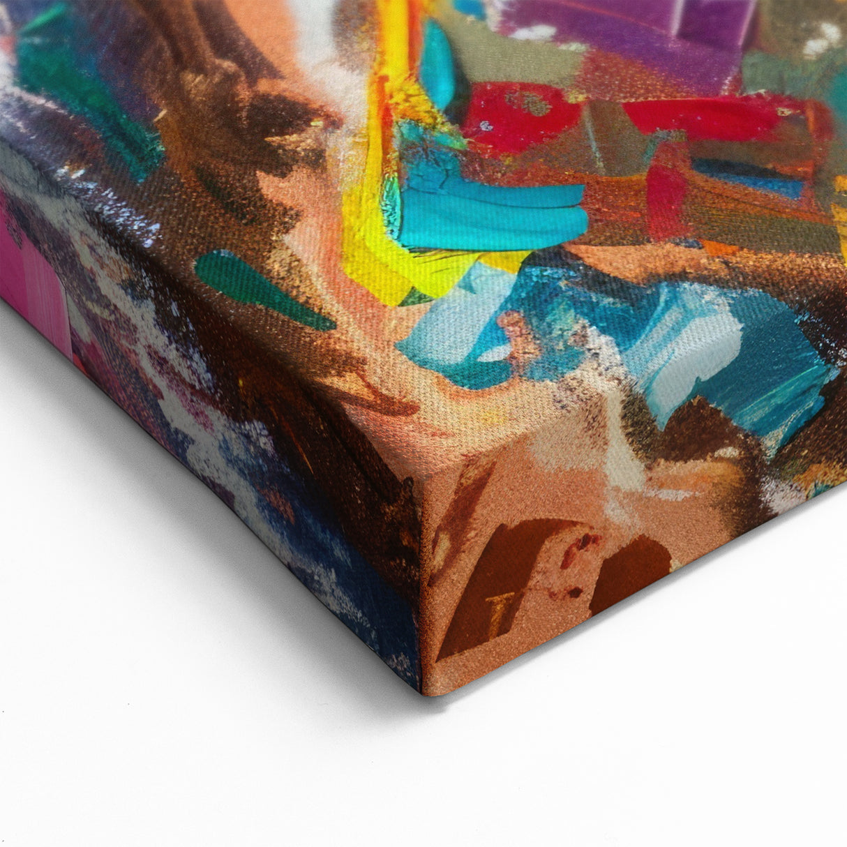 Colorful Camel Wall Art - Fun & Vibrant Camel Canvas Print for Home