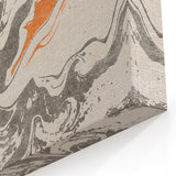 Dynamic Strokes and Lines Abstract Art - Geometric Canvas Print