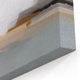Modern Abstract Brush Strokes Art - Minimalist Line Design
