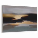 Abstract Brush Strokes Art - Modern Minimalist Line Design