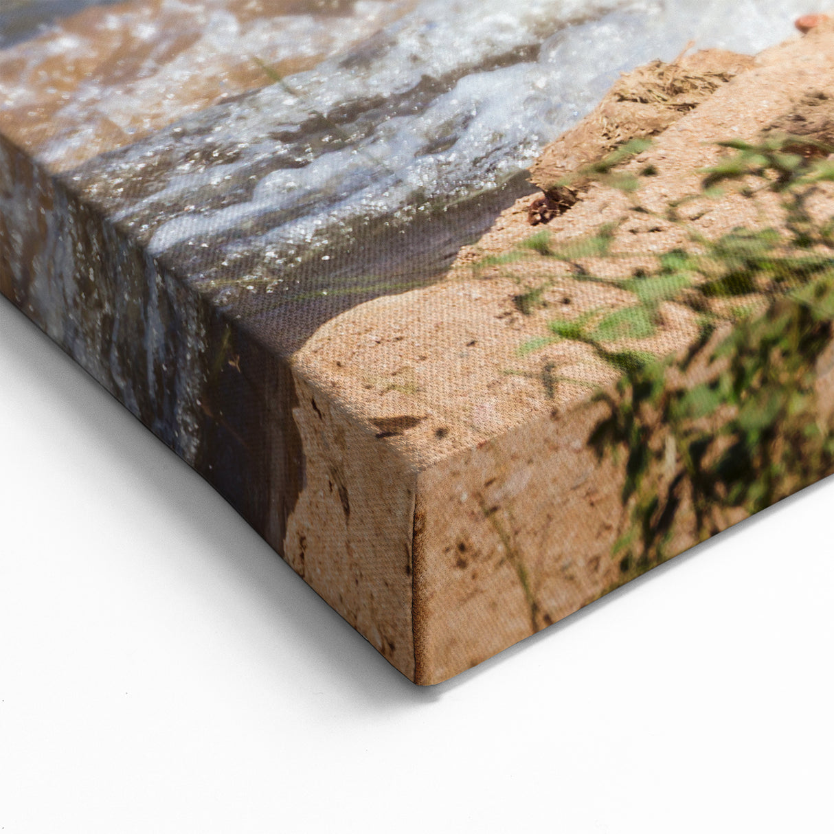 Powerful Buffalo Art - Dynamic Bison Canvas Print for Rustic Decor