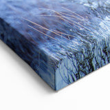 Winter Bison Art - Majestic Buffalo Canvas Print for Rustic Decor