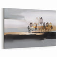 Elegant Strokes and Lines Abstract Art | Modern Geometric Line Canvas
