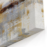 Modern Abstract Strokes and Lines Art - Geometric Canvas Print