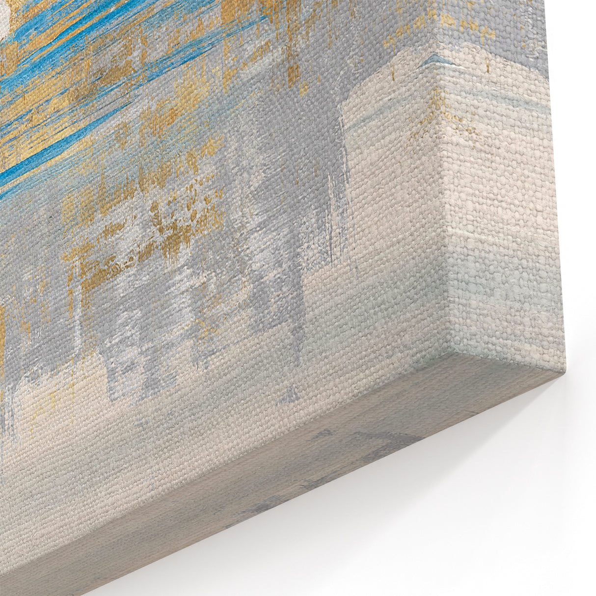 Strokes and Lines Abstract Art - Modern Geometric Line Canvas Print