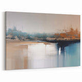 Large Strokes and Lines Abstract Art on Canvas