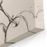 Elegant Apple Sketch - Minimalist Modern Simple Abstract Wall Art