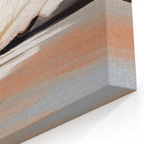 Elegant Feather Abstract Art on Canvas