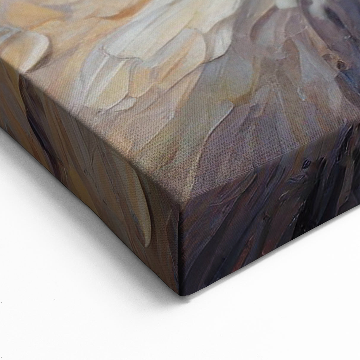 Artistic Donkey Canvas Print - Rustic Farm Animal Wall Decor