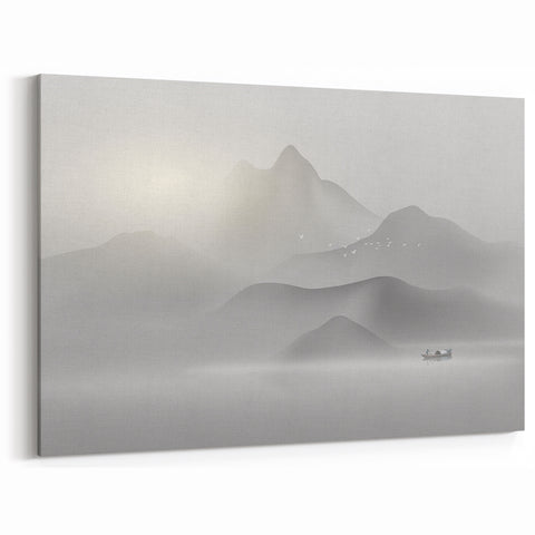 Elegant Minimalist Strokes and Lines Abstract Art on Various Materials