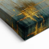 Artistic Landscape Designs | Golden Autumn Trees and Mountains Canvas