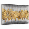 Luxurious Strokes and Lines Abstract Art - Modern Geometric Canvas