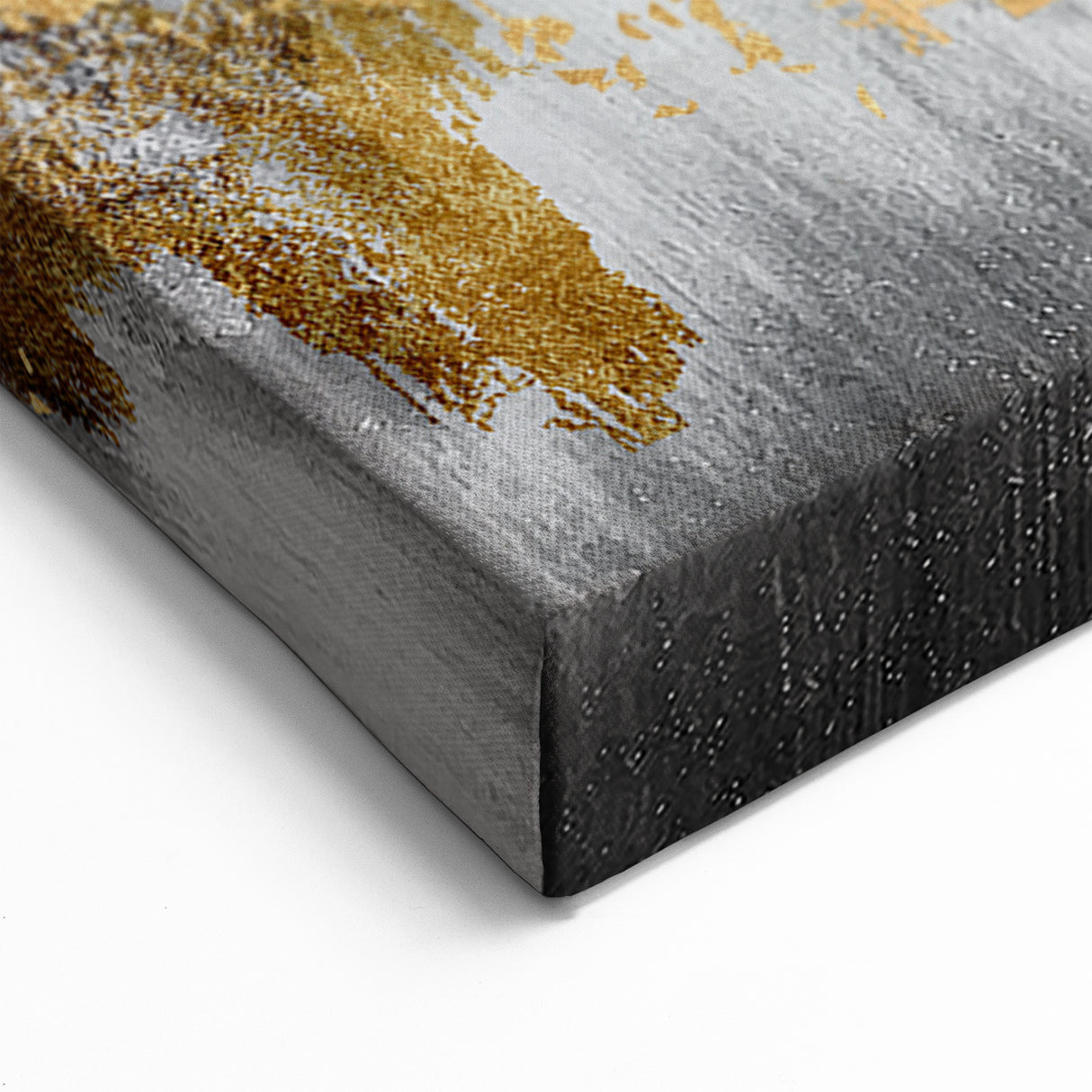 Luxurious Strokes and Lines Abstract Art - Modern Geometric Canvas