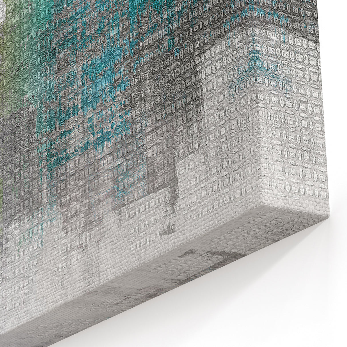 Geometric Strokes and Lines Art - Modern Abstract Canvas Print