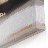 Chic Neutral Tones Abstract Strokes and Lines Art