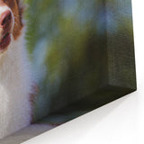 Cute Australian Shepherd Wall Art - Australian Shepherd Canvas Decor