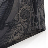 Majestic Raven Wall Art - Gothic Raven Print in Elegant Frame