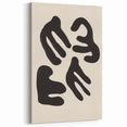 Modern Abstract Minimalist Shapes II - Contemporary Simple Wall Decor
