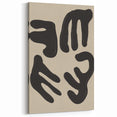Modern Abstract Minimalist Shapes III - Contemporary Simple Wall Decor