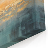 Modern Landscape Abstract | Tranquil Sunrise Over Water Canvas Print