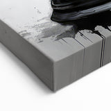 Gothic Raven Art - Crow in Glass Dome with Dark Drips