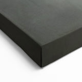 Misty Raven Art - Solitary Crow Perched in a Foggy Landscape