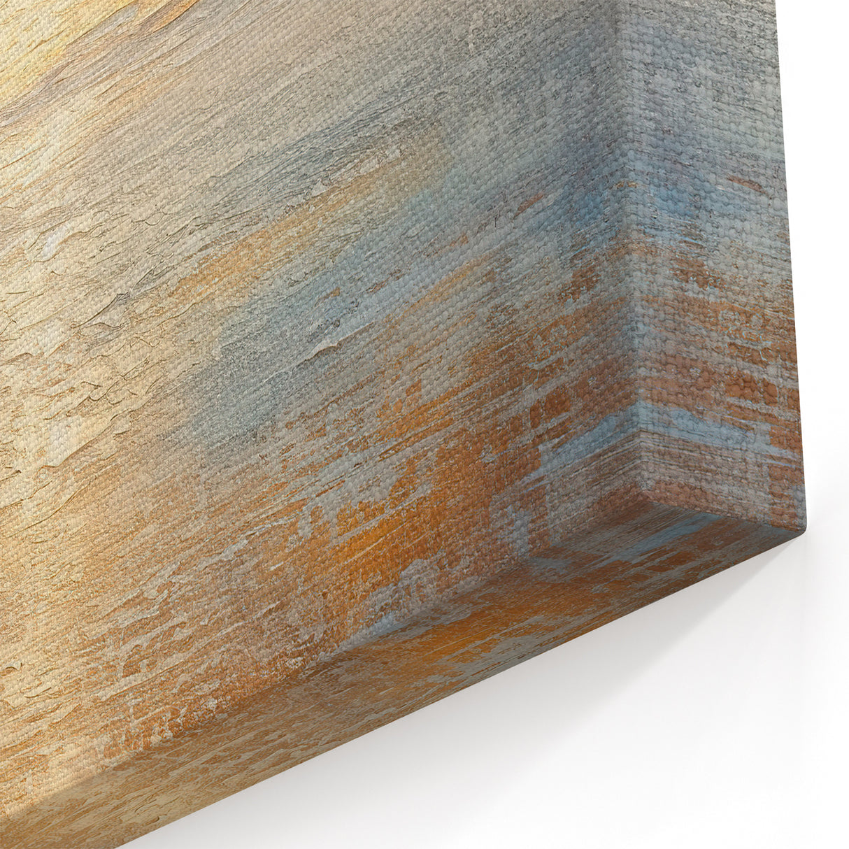 Abstract Nature Prints | Serene Sunrise Over Water Canvas Art