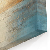 Abstract Scenery Canvas | Serene Sunlit Ocean Horizon Art Print