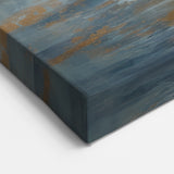 Modern Landscape Abstract | Luminous Sunset Over Ocean Canvas Art