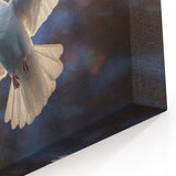 Serene Dove Wall Art - Majestic Dove Canvas Art for Peaceful Decor