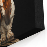 Charming Basset Hound Wall Art - Basset Hound Print for Dog Lovers