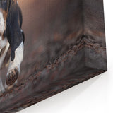 Playful Basset Hound Wall Art - Basset Hound Print for Pet Lovers