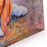 Colorful Beagle Canvas Art - Vibrant Beagle Wall Decor - Beagle Prints