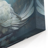 Tranquil Dove Wall Art - Serene Dove Canvas for Peaceful Decor