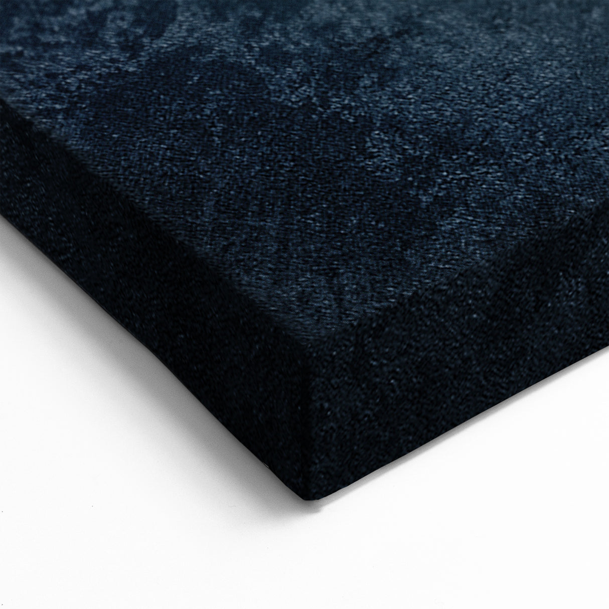Luxurious Navy and Gold Marble Abstract Art