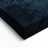 Luxurious Navy and Gold Marble Abstract Art