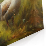 Elegant Duck Wall Art - Serene Duck Canvas Print for Nature Lovers